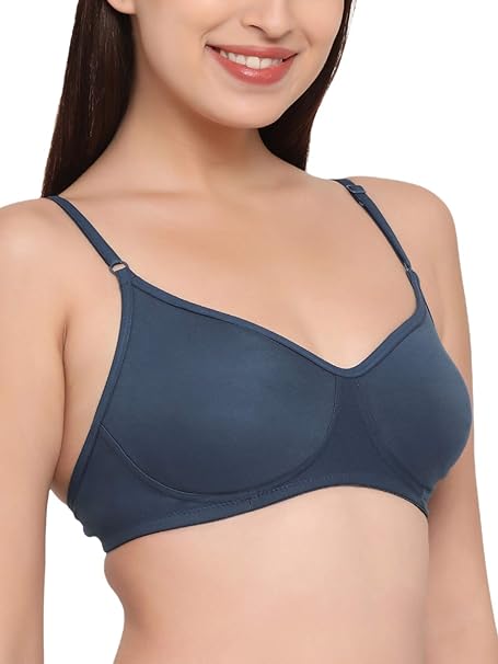 Clovia Soft Cotton Everyday T-Shirt Bra for Women